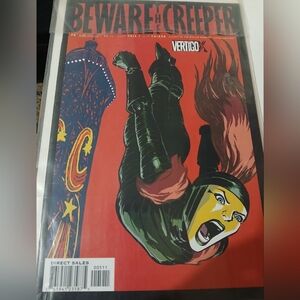 Comic Art Print - Red and Black